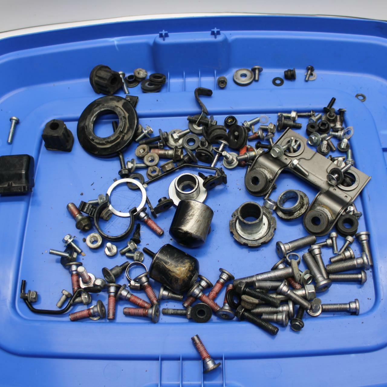 11-12 KAWASAKI Z1000  BRACKET  ROTOR BOLTS DISC HARDWARE LEFTOVER BB249