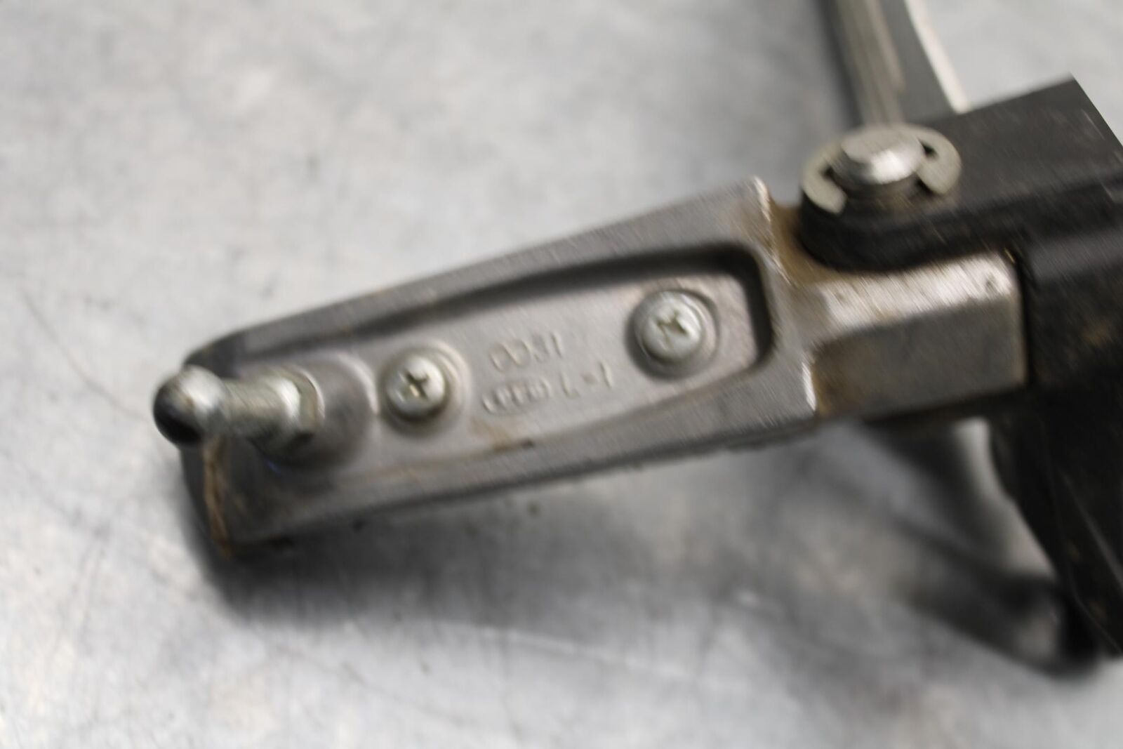 2012 Kawasaki Ninja ZX14R ZX1400E LEFT REARSET REAR SET DRIVER FOOT PEG REST BB6