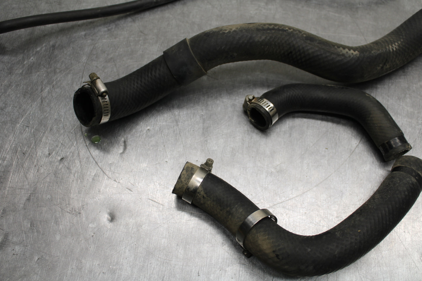 03-08 KAWASAKI VULCAN 1600 RADIATOR HOSES ENGINE COOLANT WATER PIPES KIT  BB754