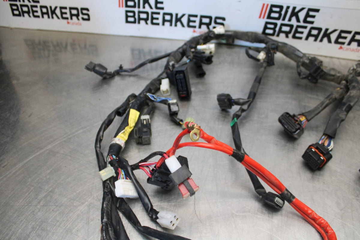 15-17 YAMAHA FJ09 MAIN ENGINE WIRING HARNESS MOTOR WIRE LOOM BB906