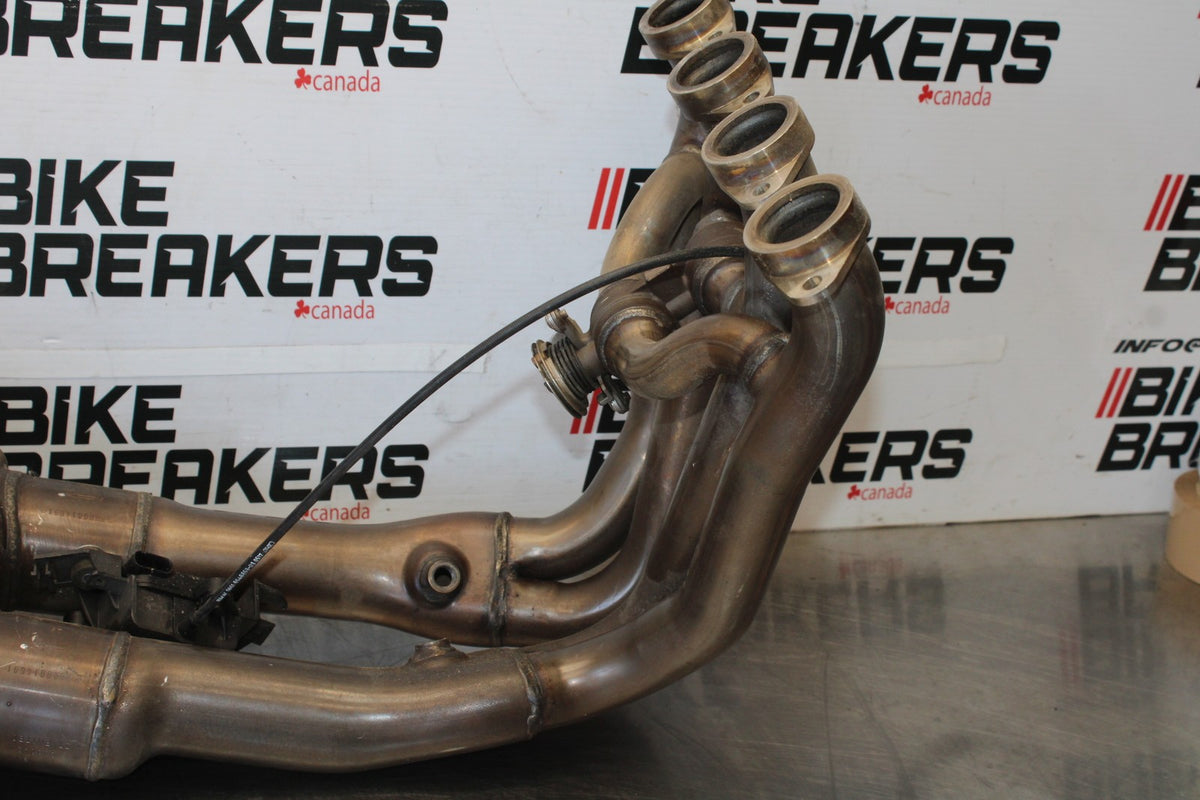 14 BMW S1000R EXHAUST HEADER PIPES MANIFOLD BB604