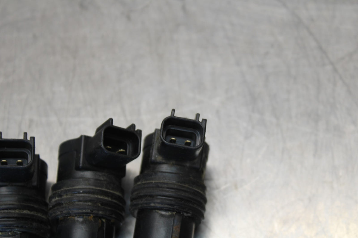 2007 Kawasaki Ninja ZX6R ZX600P IGNITION COILS COIL SPARK PLUG CAPS BB175