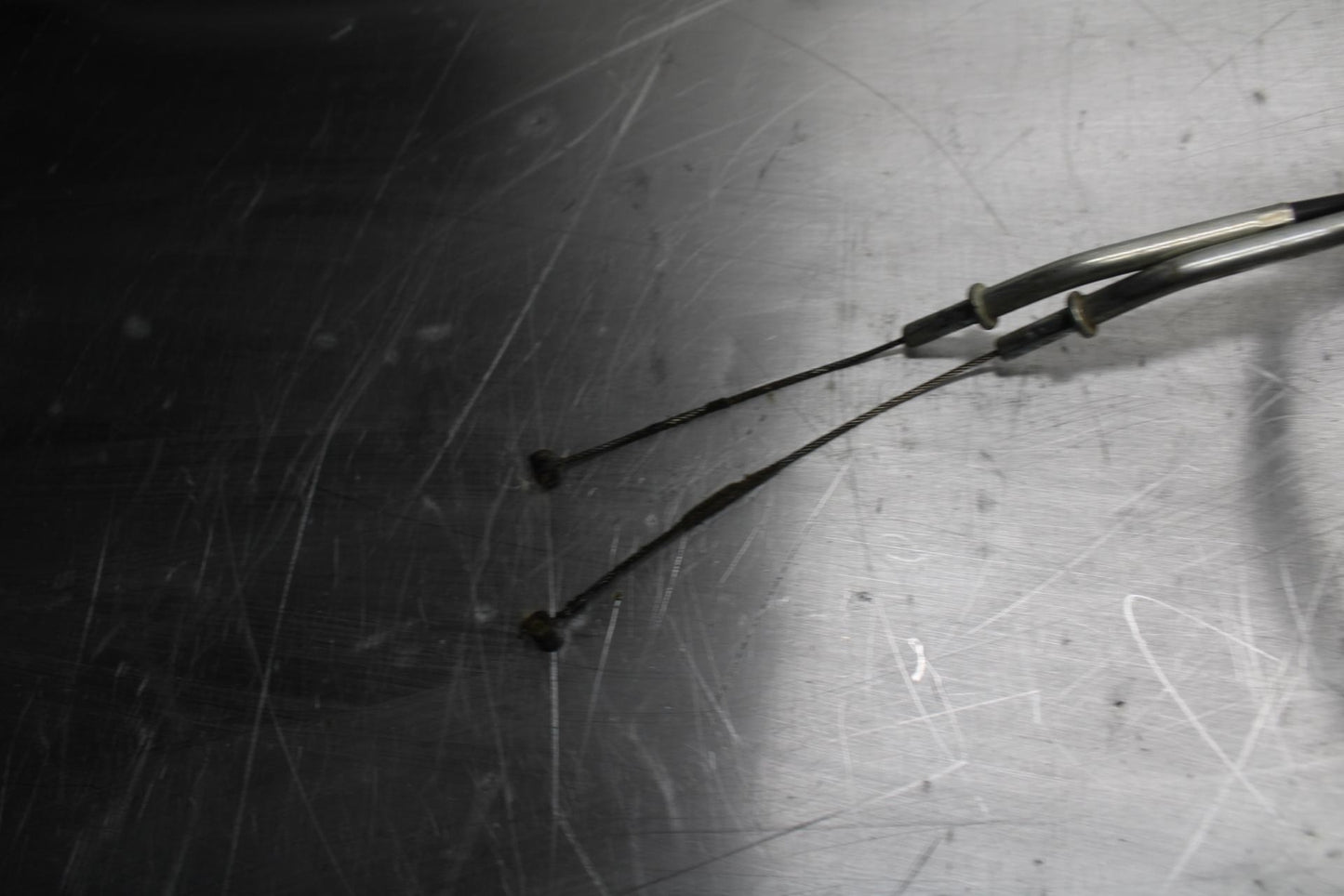 00-02 KAWASAKI NINJA ZX6R ZX600J THROTTLE CABLES LINES 54012-1630 BB489