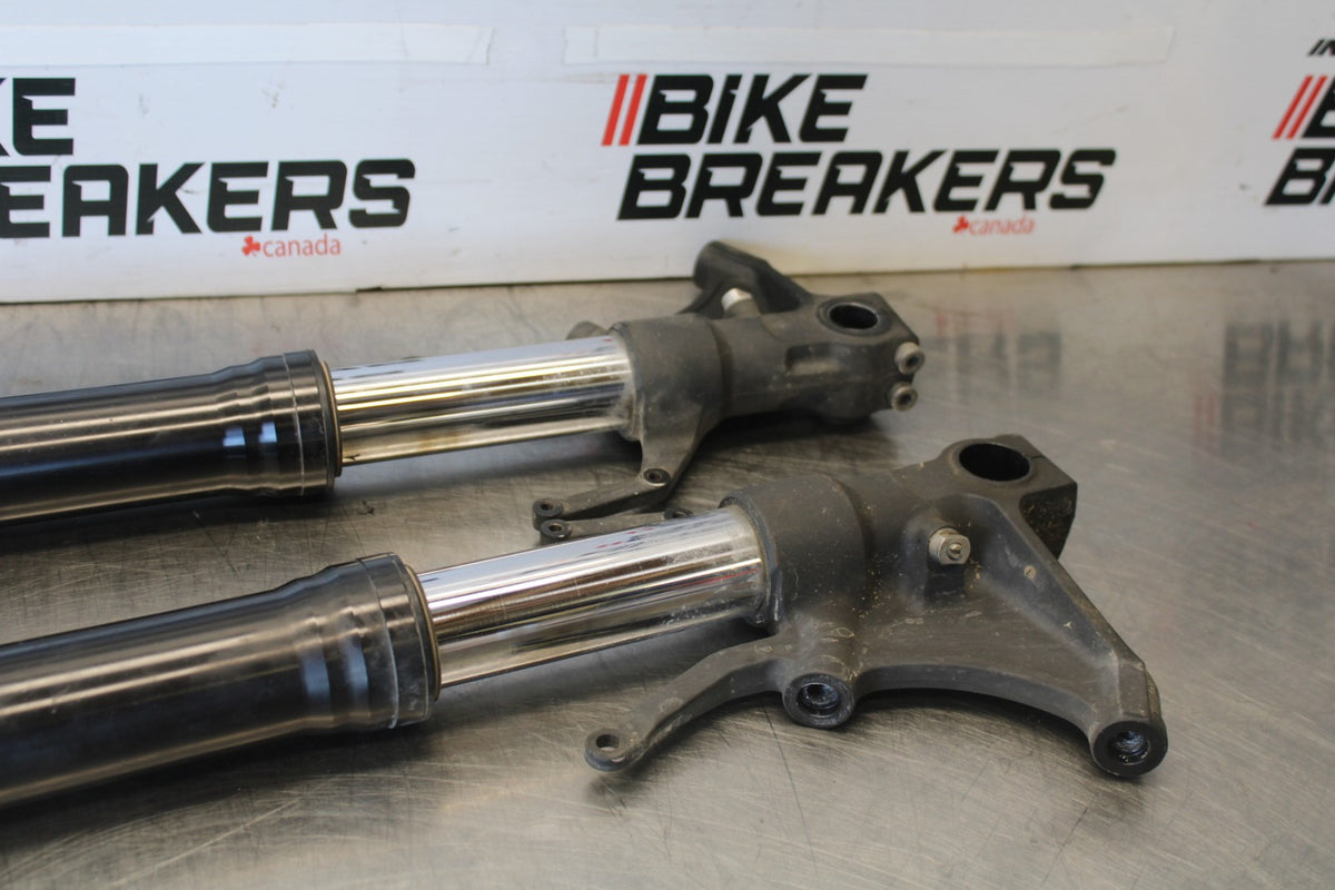 05 YAMAHA YZF R6 FRONT FORKS SHOCK SUSPENSION SET PAIR BB894