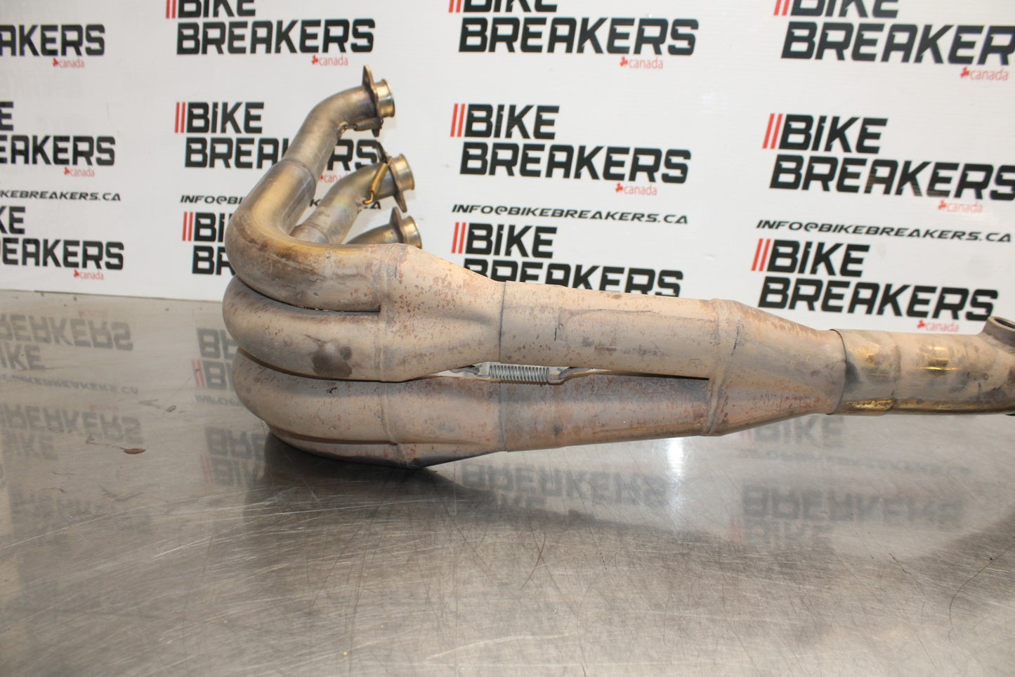 08 KAWASAKI NINJA ZX10R BROCKS FULL EXHAUST SYSTEM HEADERS PIPE MUFFLER BB201