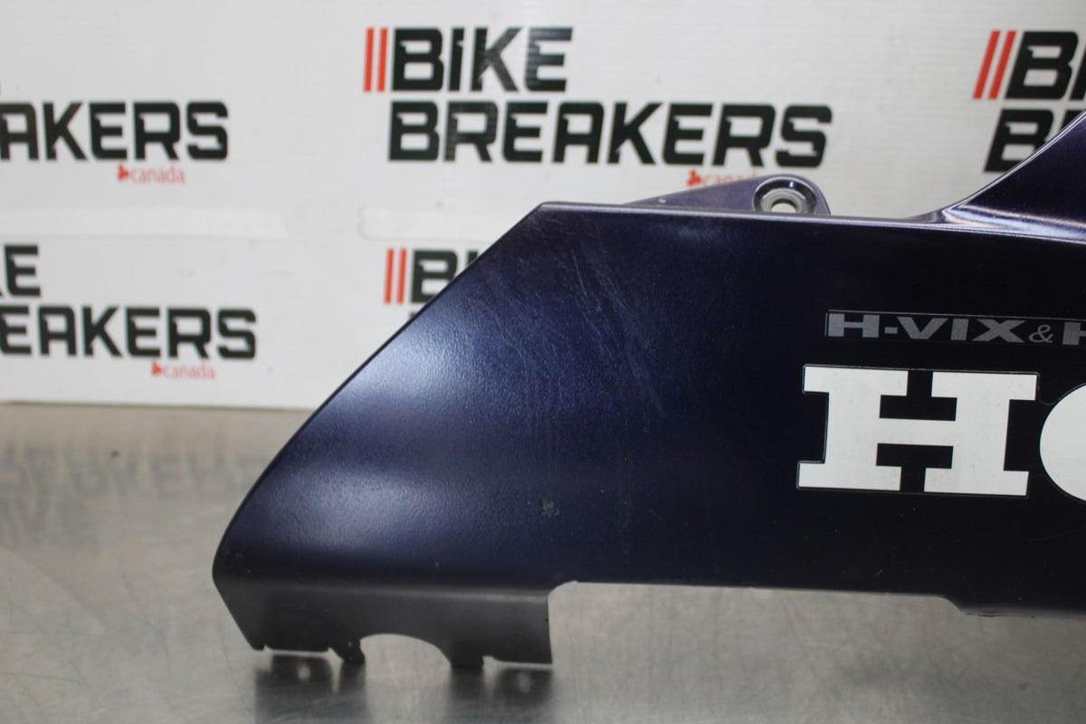 00-01 HONDA CBR929RR RIGHT LOWER BOTTOM BELLY SIDE FAIRING COWL  BB925