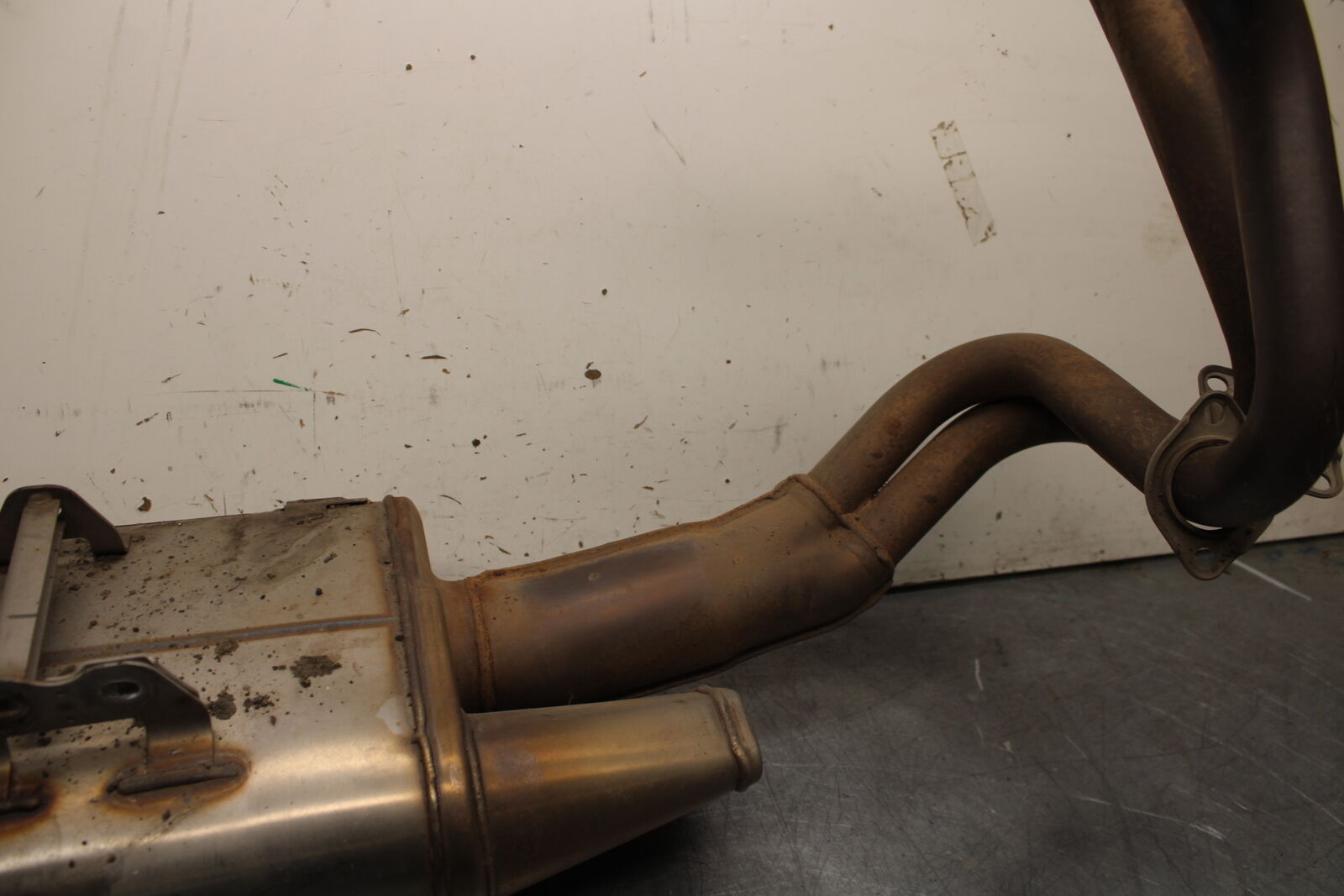 12-17 KAWASAKI ER-6N Z650 FULL EXHAUST SYSTEM HEADERS PIPE MUFFLER BB709
