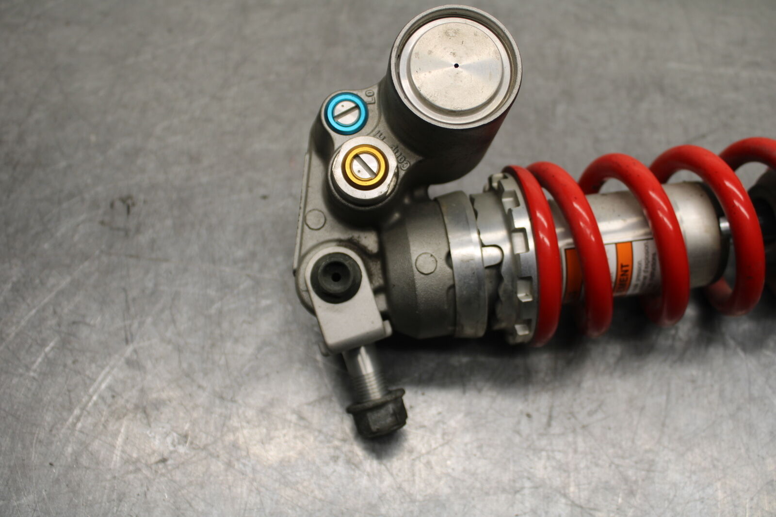 06 YAMAHA YZF R6 REAR BACK SHOCK ABSORBER SUSPENSION 2C0-22210-10-00 BB716