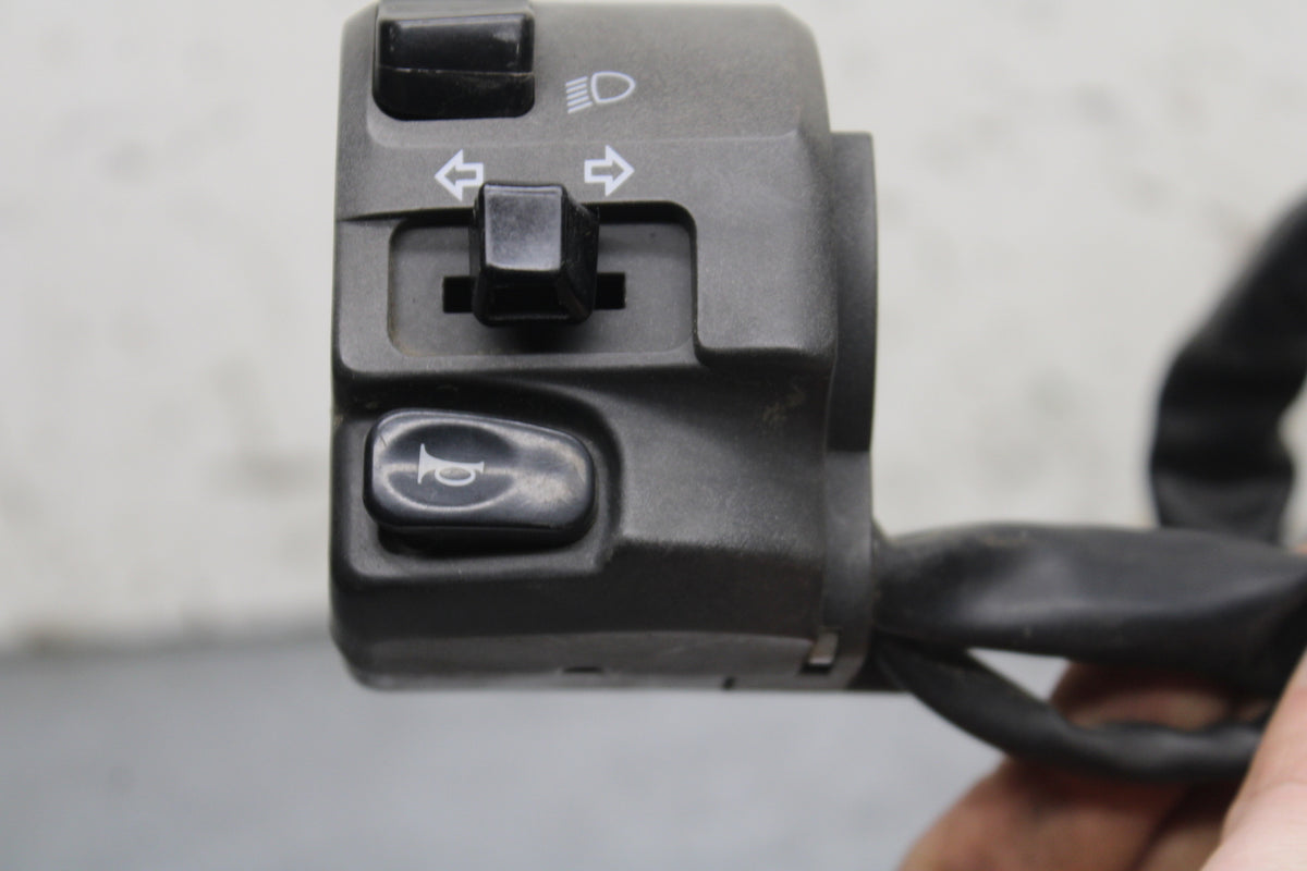 08-12 KAWASAKI NINJA 250R EX250J LEFT CLIP ON HANDLE HORN SIGNALS SWITCH BB111