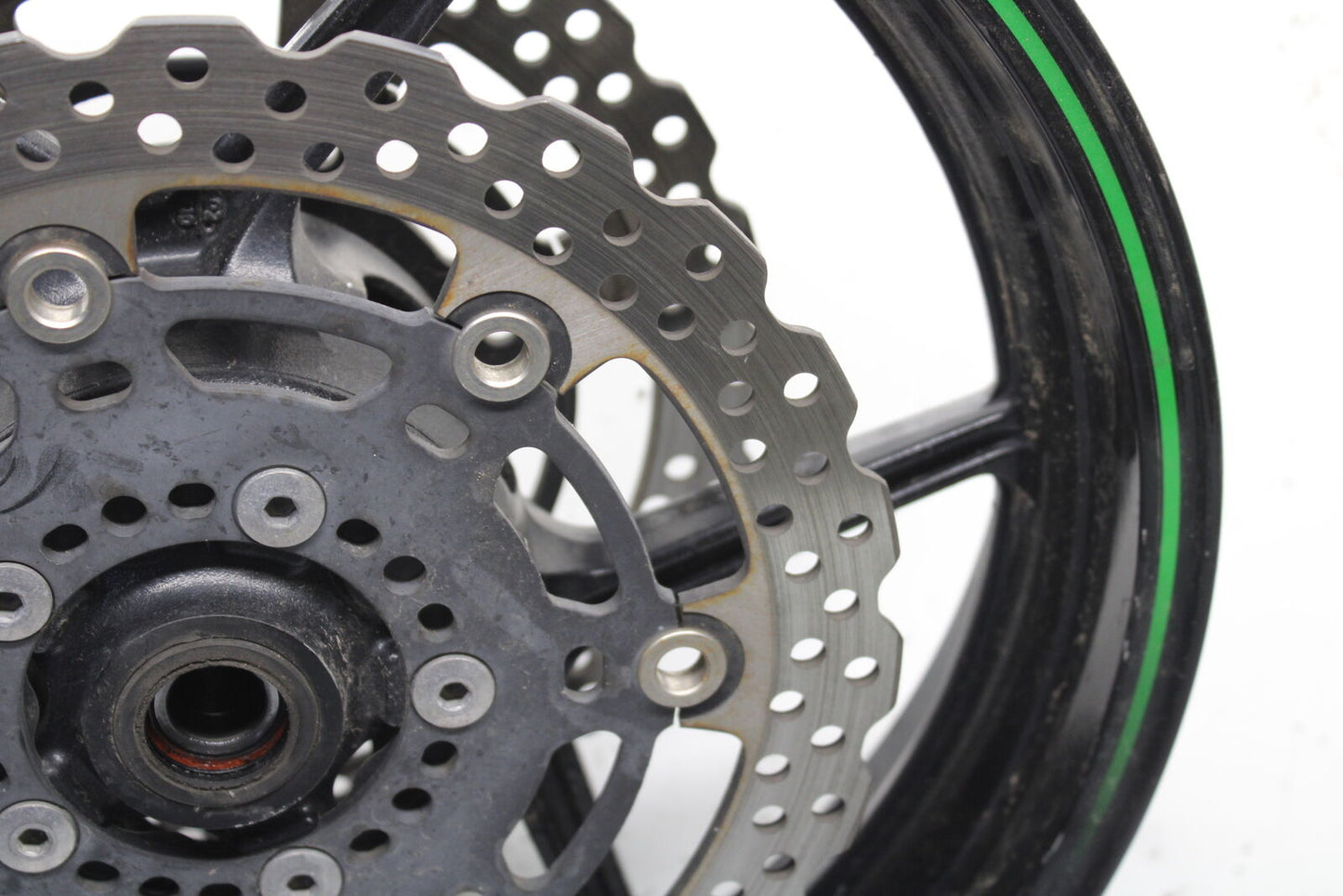 12-17 KAWASAKI ER-6N Z650 FRONT RIM FRONT WHEEL BB709