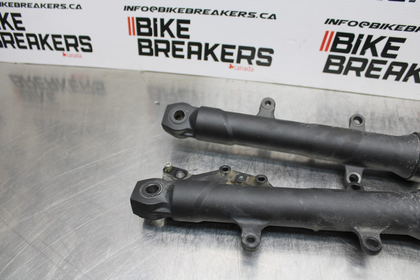 13-17 KAWASAKI NINJA 300 EX300 ABS FRONT FORKS SHOCK SUSPENSION SET PAIR BB187