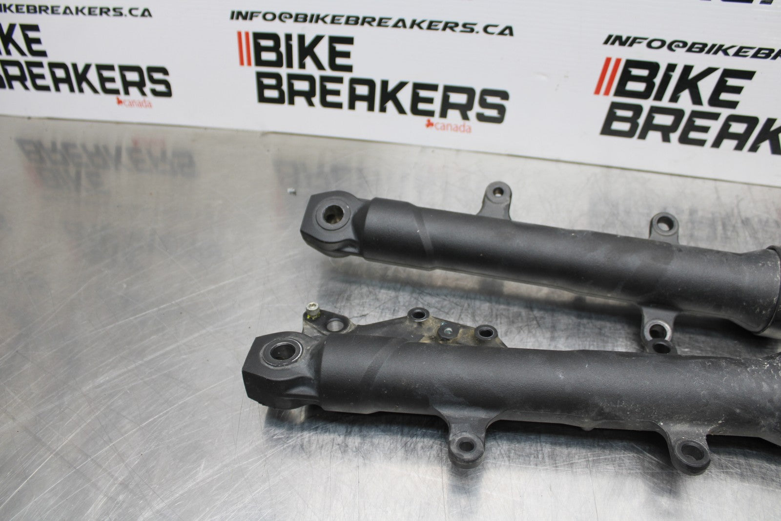 13-17 KAWASAKI NINJA 300 EX300 ABS FRONT FORKS SHOCK SUSPENSION SET PAIR BB187