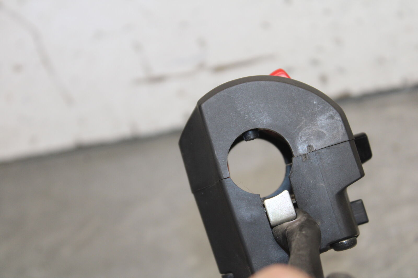 09-12 KAWASAKI NINJA ZX6R RIGHT CLIP ON HANDLE KILL OFF START SWITCH  BB698