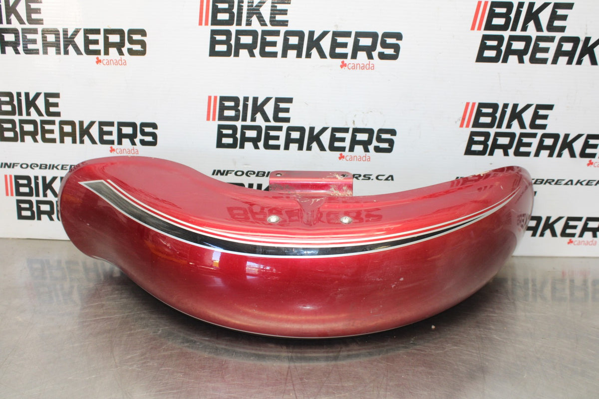 02 KAWASAKI VULCAN 800 VN800B CLASSIC FRONT WHEEL FENDER BB862