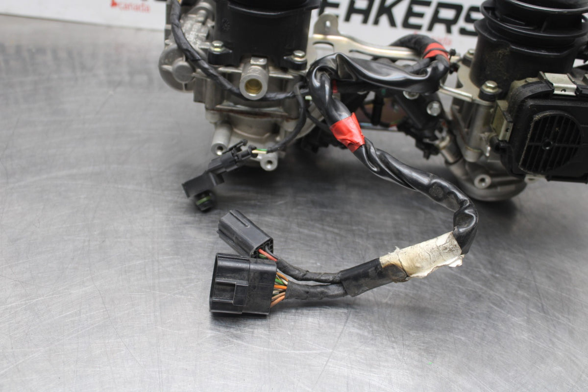 08 APRILIA SHIVER 750 MAIN FUEL INJECTORS / THROTTLE BODIES BB551