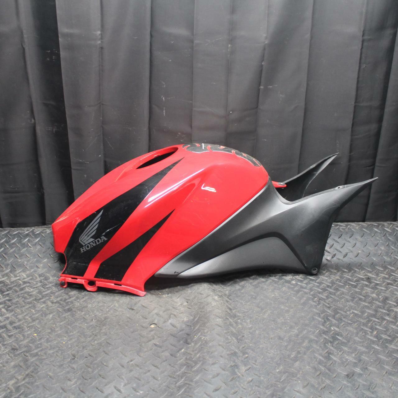 07-08 HONDA CBR600RR GAS TANK FUEL CELL COVER FAIRING COWL BB224