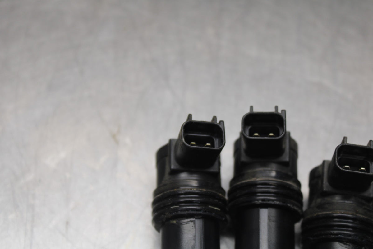 07-08 KAWASAKI NINJA ZX6R IGNITION COILS COIL SPARK PLUG CAPS BB937
