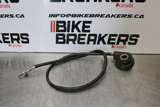 04-09 SUZUKI GS500F SPEED DRIVE GEAR HUB with CABLE BB165