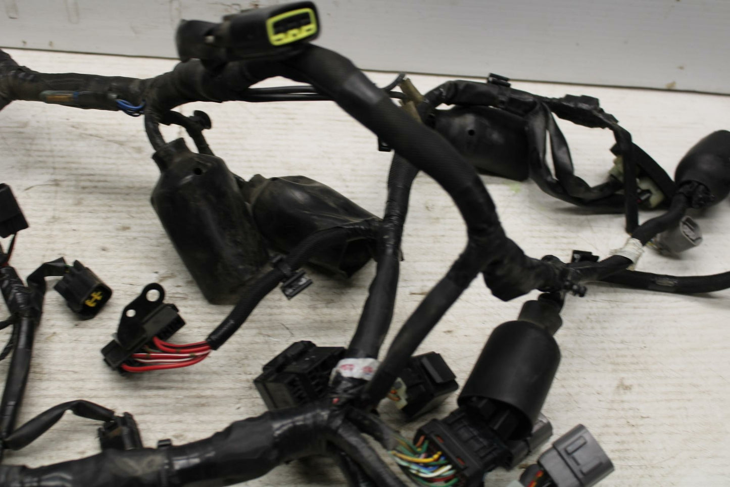 13-18 KAWASAKI NINJA ZX6R MAIN ENGINE WIRING HARNESS MOTOR WIRE LOOM BB304