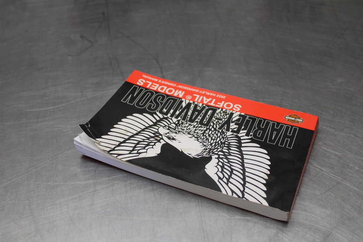 22 HARLEY-DAVIDSON SOFTAIL ORIGINAL OWNERS MANUAL BOOK BB859
