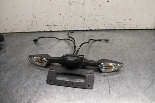 19-22 KAWASAKI Z400 REAR BACK TAIL LIGHT MOUNT BRACKET AND LIGHT BB738