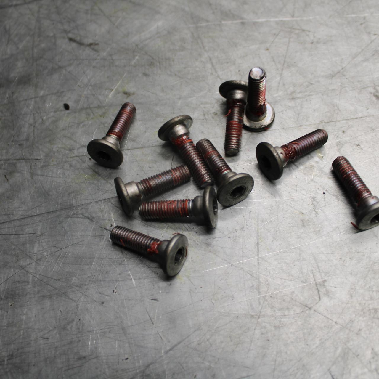 2002 Kawasaki Ninja ZX12R  FRONT BRAKE ROTOR BOLTS DISC HARDWARE SCREW BB48