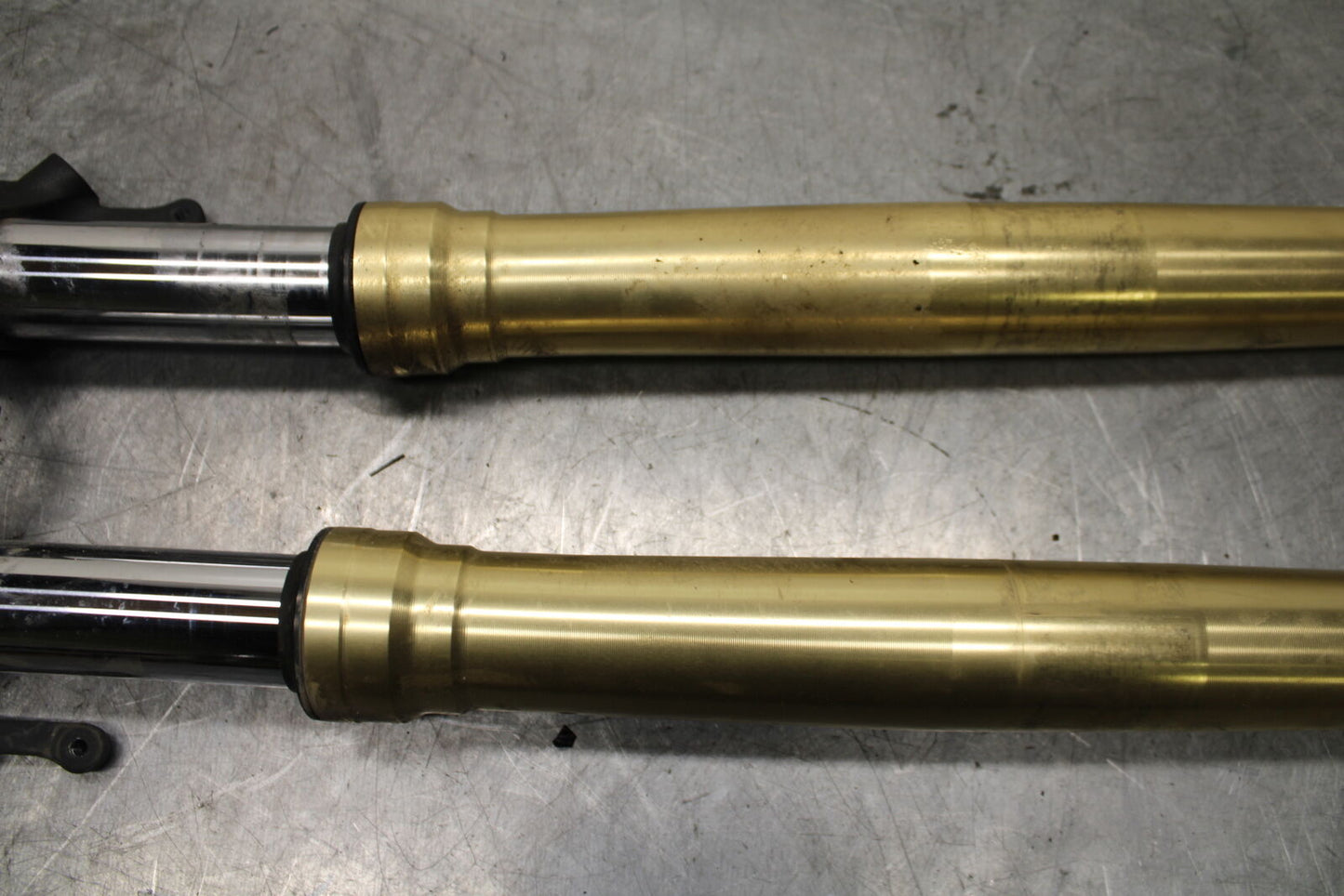 11-24 SUZUKI GSXR750 FRONT FORKS SHOCK SUSPENSION SET PAIR BB714