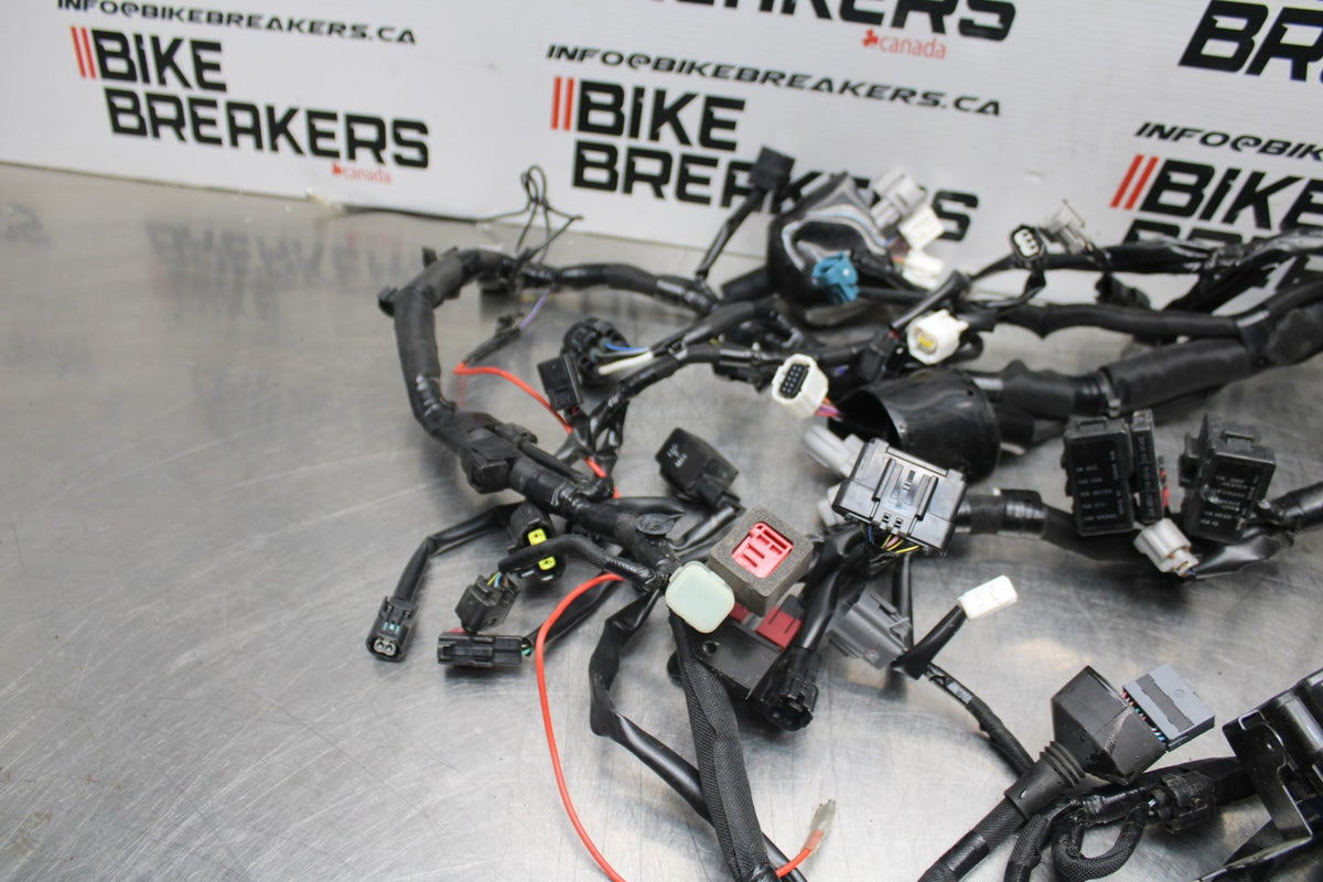 22 KAWASAKI NINJA 1000SX MAIN ENGINE WIRING HARNESS MOTOR WIRE LOOM BB780