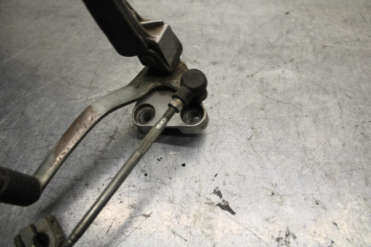 89-90 YAMAHA FZR600 LEFT REARSET REAR SET FOOT PEG W SHIFTER BB76