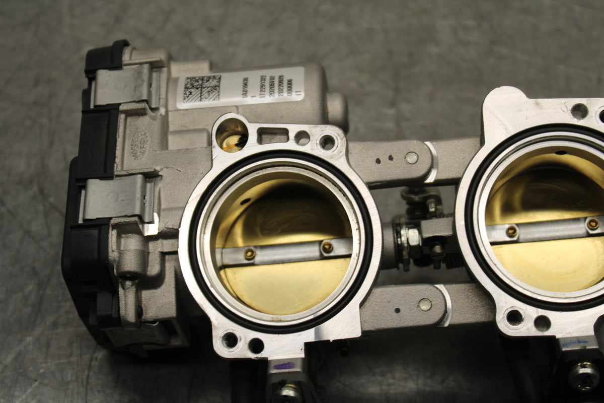 21-24 APRILIA TUONO 660 FACTORY MAIN FUEL INJECTORS / THROTTLE BODIES BB733