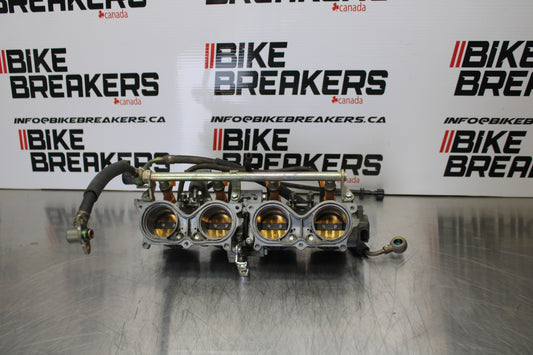 05-06 HONDA CBR600RR MAIN FUEL INJECTORS / THROTTLE BODIES BB149