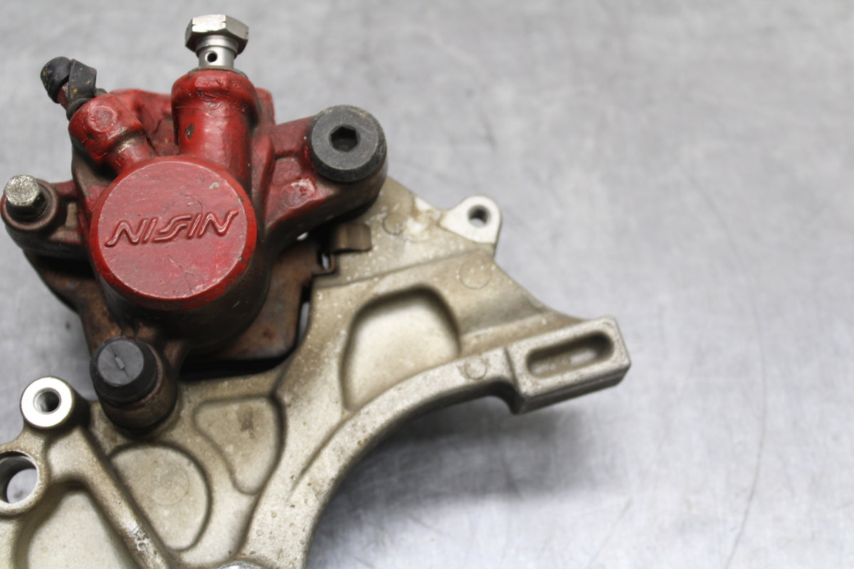 12-16 HONDA CBR1000RR REAR BACK BRAKE CALIPER W MOUNT BRACKET BB114