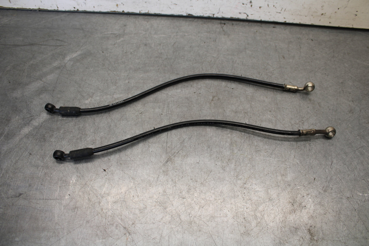 19-21 TRIUMPH SPEED TWIN 1200 FRONT BRAKE CALIPER HOSES LINES BB653