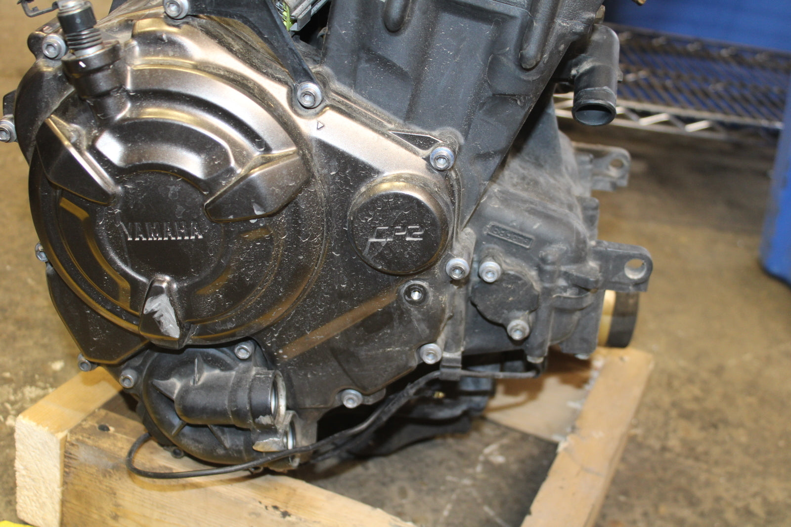 14-17 YAMAHA FZ07 ENGINE MOTOR 18683KM!! BB162