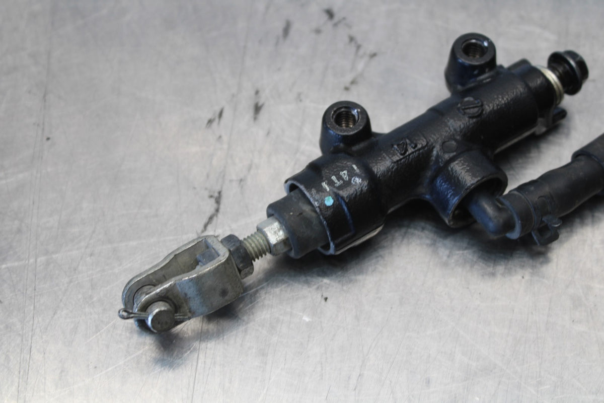 13-17 KAWASAKI NINJA 300 EX300 REAR BACK BRAKE MASTER CYLINDER W RESERVOIR BB189