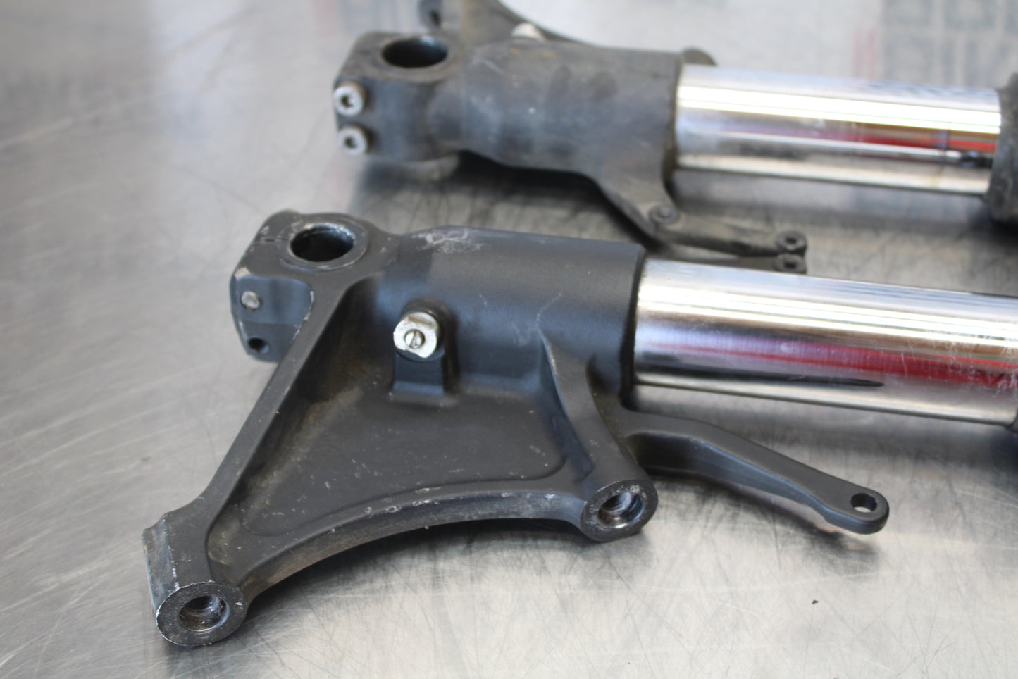 07-08 YAMAHA YZF R1 FRONT FORKS SHOCK SUSPENSION SET PAIR BB160