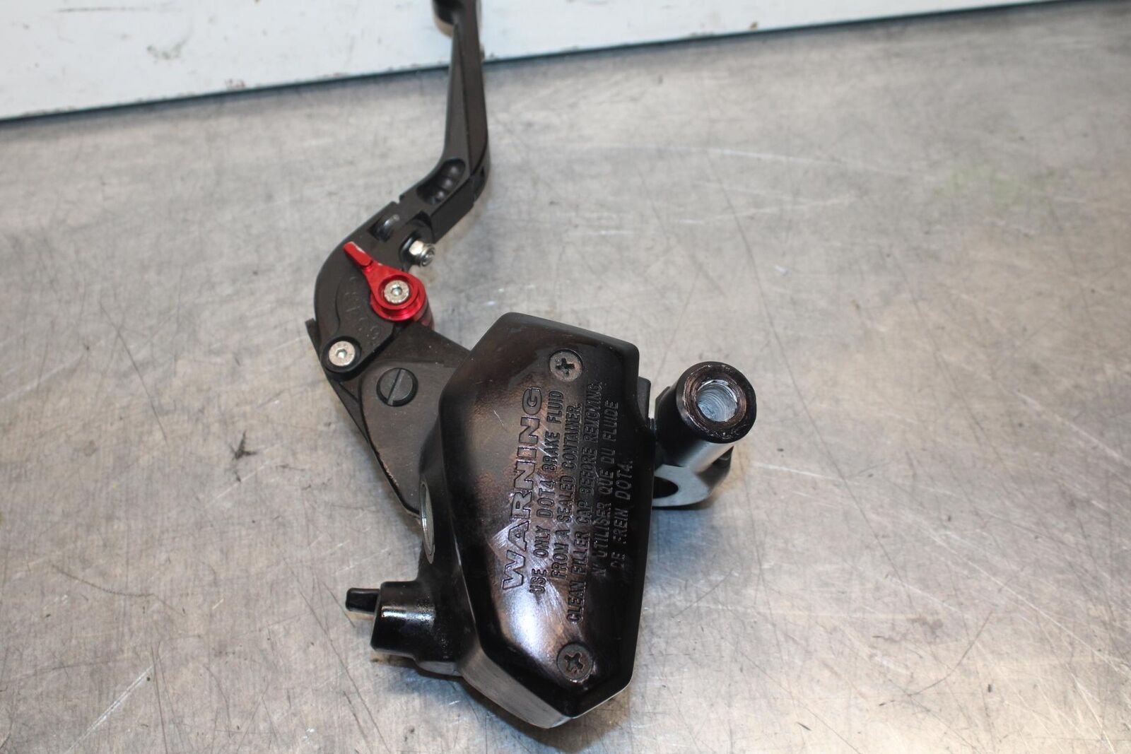 12-17 KAWASAKI ER-6N Z650 FRONT BRAKE MASTER CYLINDER w/ LEVER BB607