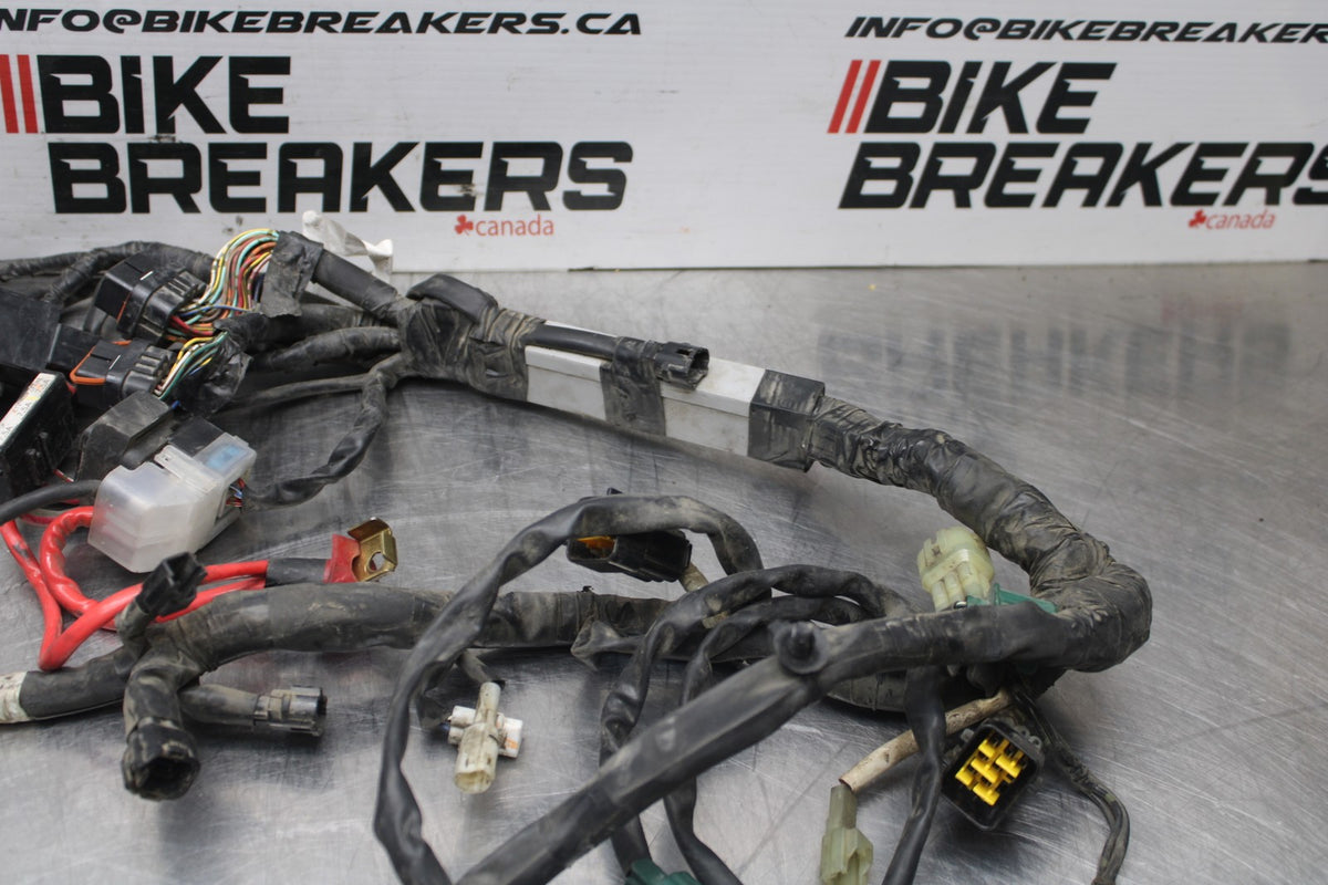08-16 YAMAHA YZF R6 MAIN ENGINE WIRING HARNESS MOTOR WIRE LOOM BB798
