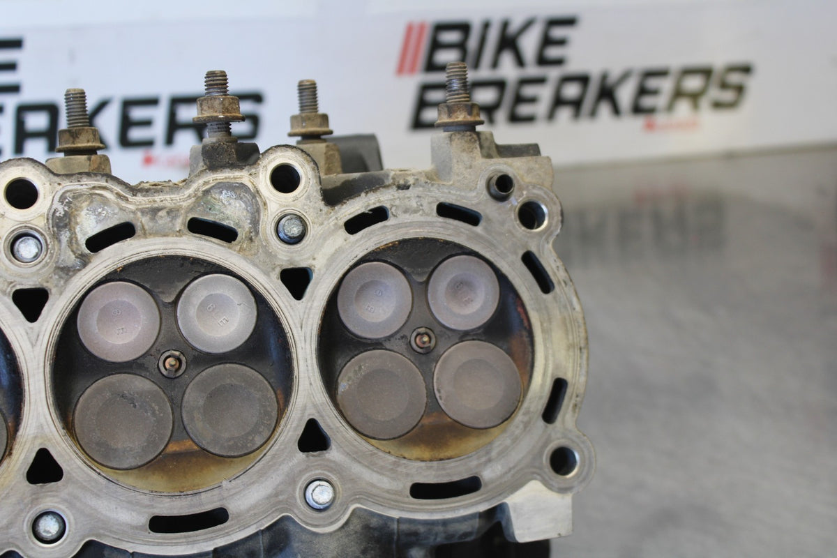 15 TRIUMPH TIGER 800 ENGINE TOP END CYLINDER HEAD BB873