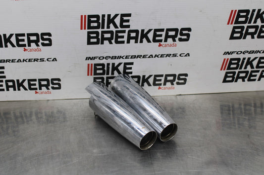 07 HONDA VTX1300R FRONT FORK UPPER COVER TOP GUARD SHIELD COWL  BB825