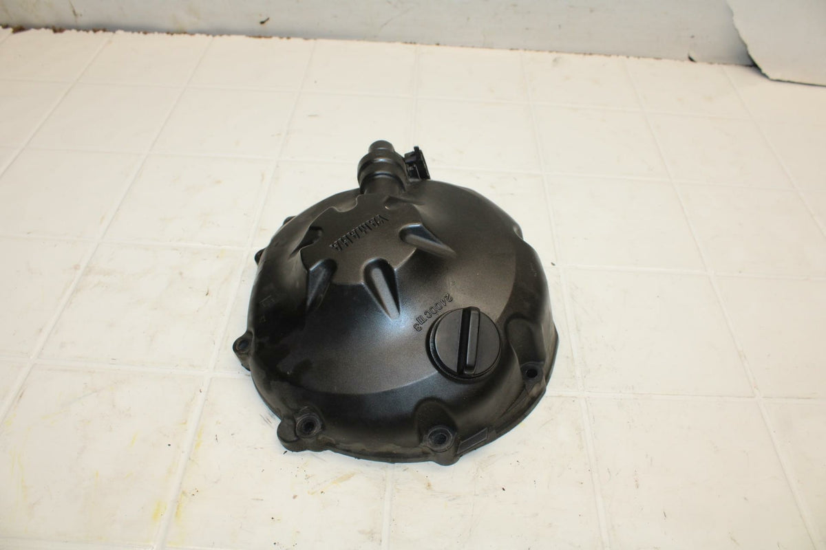 08-16 YAMAHA YZF R6 CLUTCH SIDE ENGINE MOTOR COVER BB406