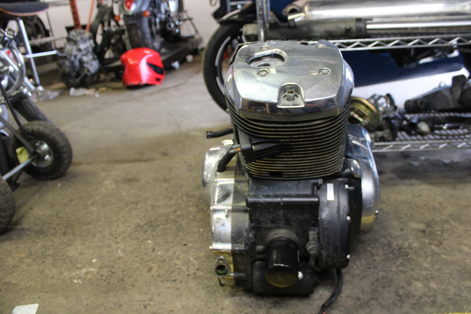 08 KAWASAKI VULCAN 900 ENGINE MOTOR BB184