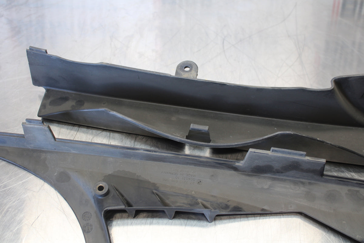 06-12 BMW F800ST REAR BACK DRIVE BELT GUARD COVER SHIELD BB144