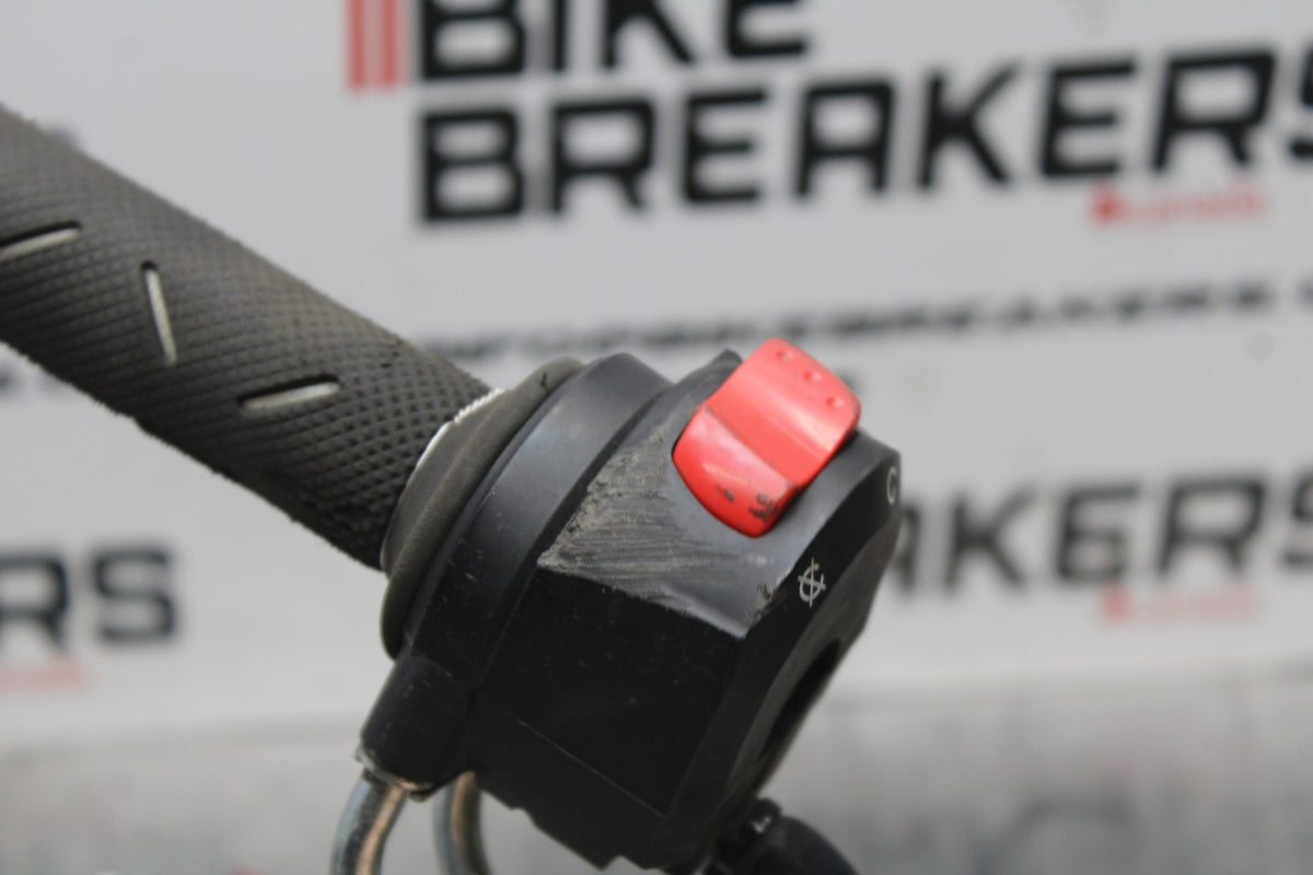 09 SUZUKI GSXR1000 RIGHT CLIP ON HANDLE KILL OFF START SWITCH SWITCHES BB777