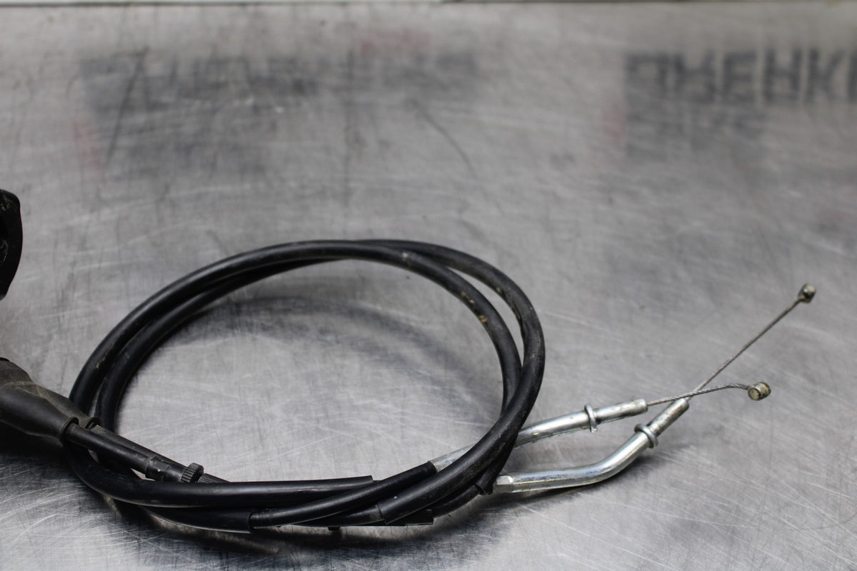 98 KAWASAKI NINJA ZX6 THROTTLE CABLE HOUSING & CABLES LINES BB870
