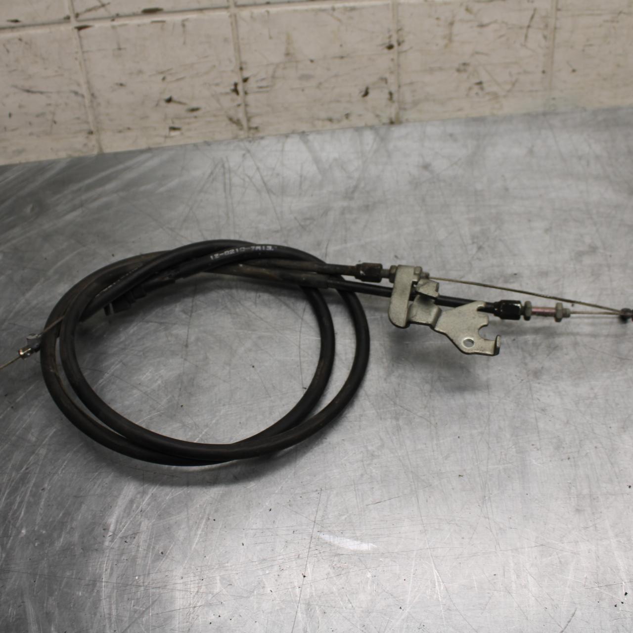 08-12 KAWASAKI NINJA 250R EX250J THROTTLE CABLES LINES BB496