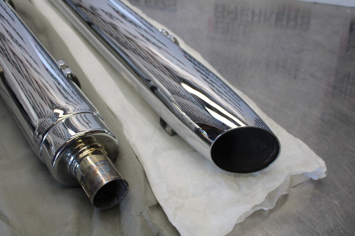 18 INDIAN ROADMASTER MUFFLER EXHAUST SILENCER PIPE SET PAIR BB191