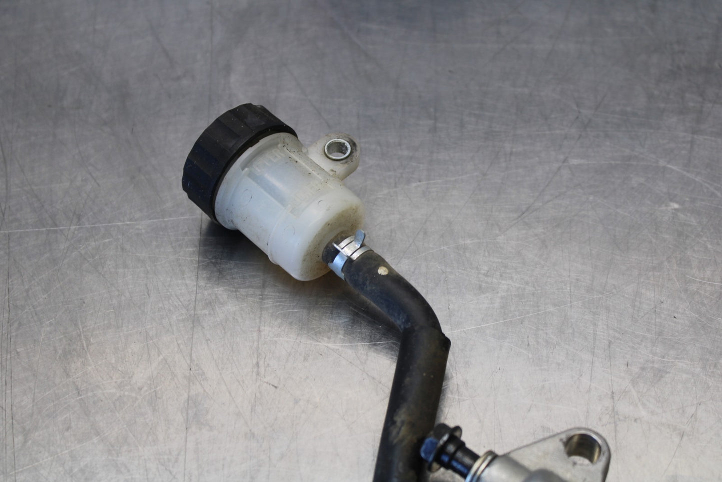 08-18 KAWASAKI KLR650 REAR BACK BRAKE MASTER CYLINDER W RESERVOIR BB183