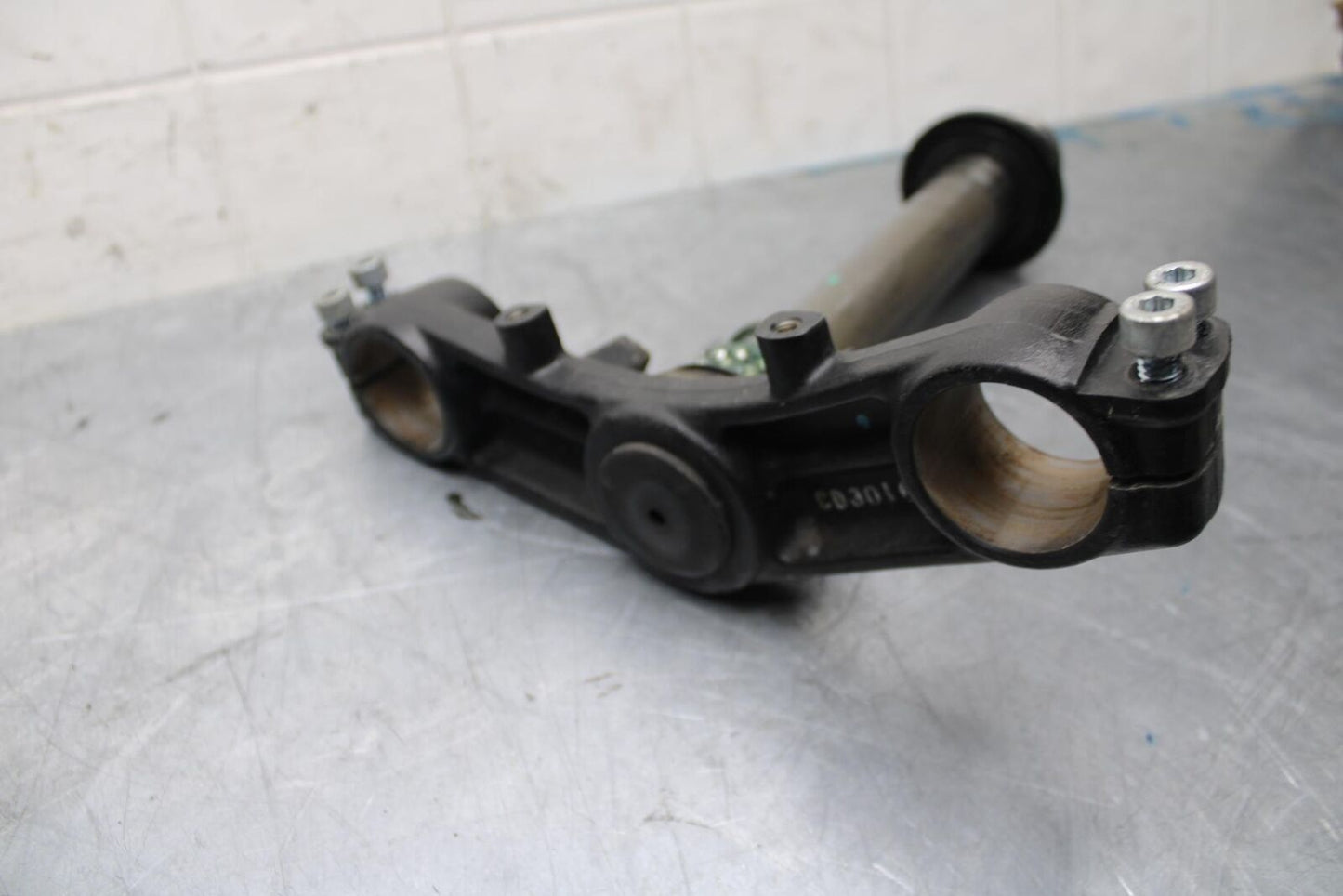 12-17 KAWASAKI NINJA 650 FRONT FORKS CLAMP LOWER TRIPLE TREE STEM BB470