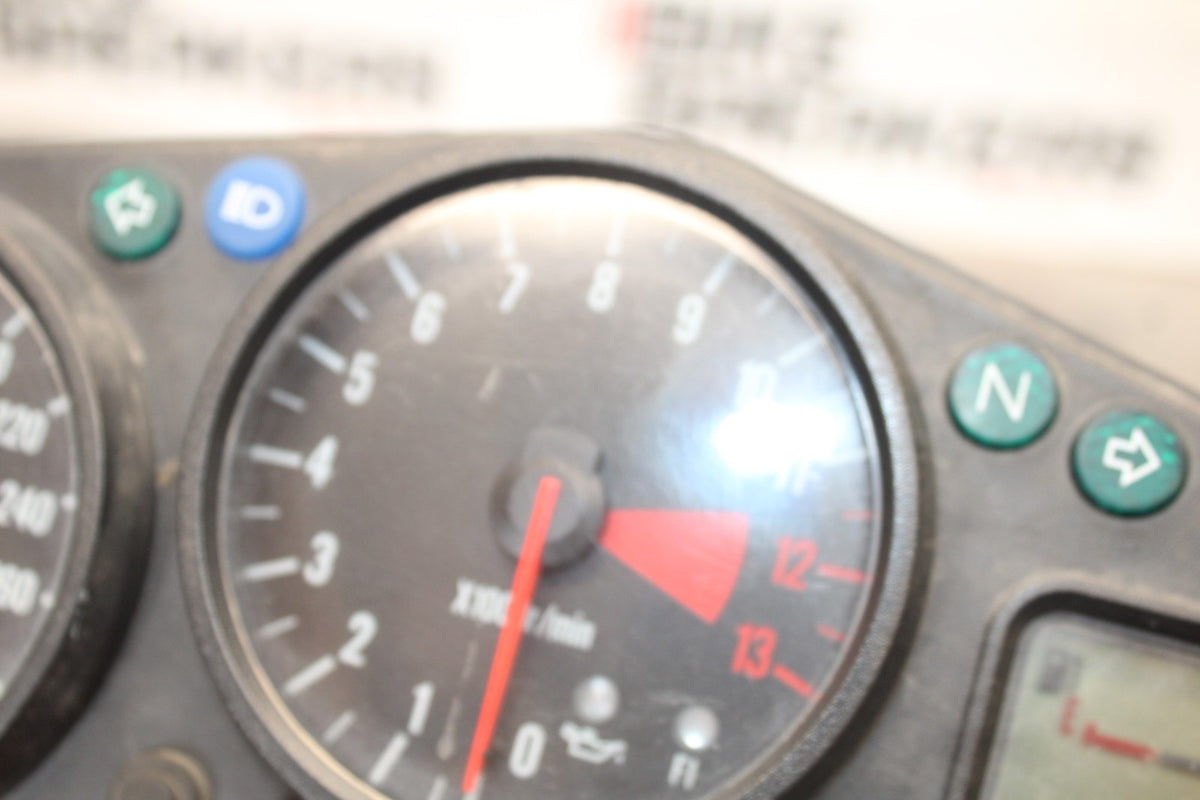 00-05 KAWASAKI NINJA ZX12R SPEEDO TACH GAUGES DISPLAY CLUSTER SPEEDOMETER BB892